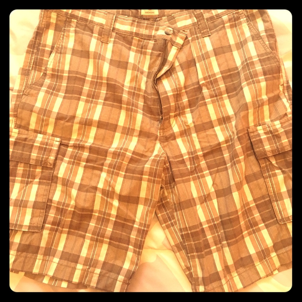 Plaid Shorts 36w